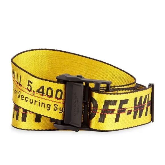 Off-White industrial logo webbing belt main image 4